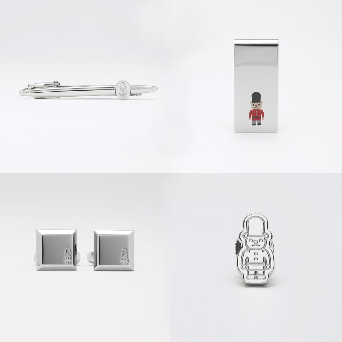 マッキントッシュ ラウンドバッキンガムベア カフス プレゼント スーツ