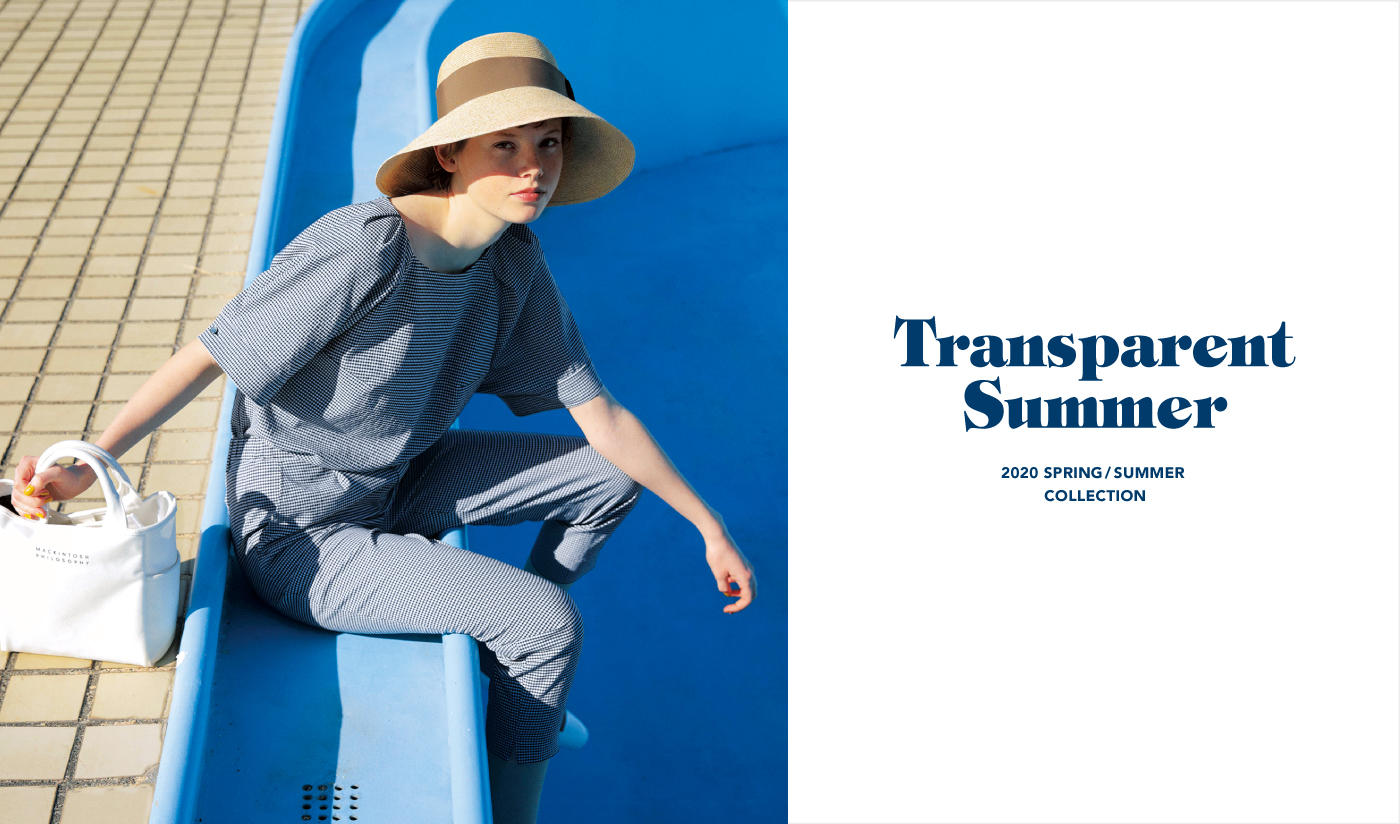 2020 SPRING / SUMMER COLLECTIONTransparent Summer