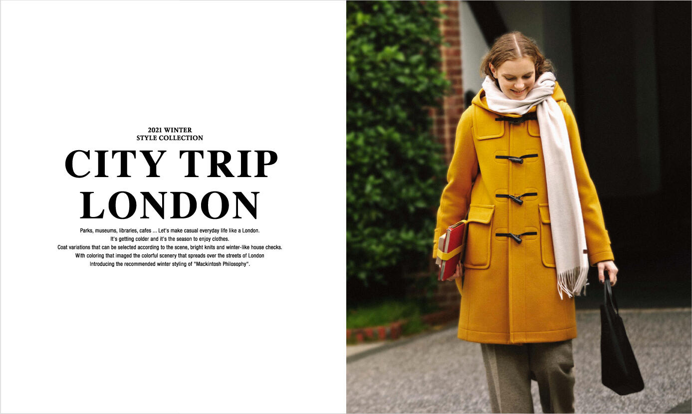 2021 WINTER STYLE COLLECTION<br>CITY TRIP LONDON