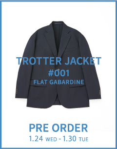 TROTTER JACKET #001 PREORDER