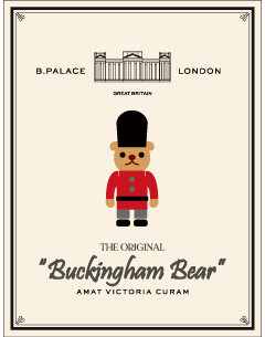 Buckingham Bearが登場!