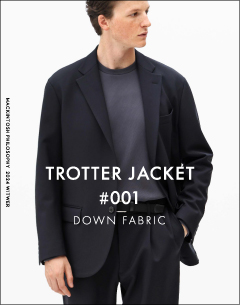 TROTTER JACKET #001
DOWN FABRIC