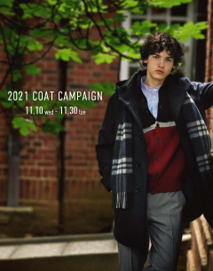 "2021 COAT CAMPAIGN" 11/10(水)より開催!!