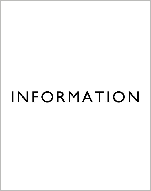 2020ss タブロイド ISSUE02 BACK COVER 価格訂正のお知らせ
