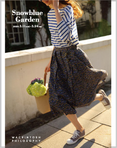 SPRING FAIR "Snowblue Garden" 開催中! 3.11(wed) - 3.24(tue)