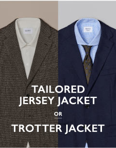 TAILORED JERSEY JACKET OR TROTTER JACKET