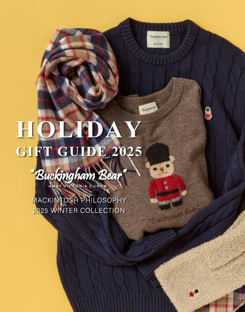 【Buckingham Bear】HOLIDAY GIFT GUIDE for MEN & WOMEN