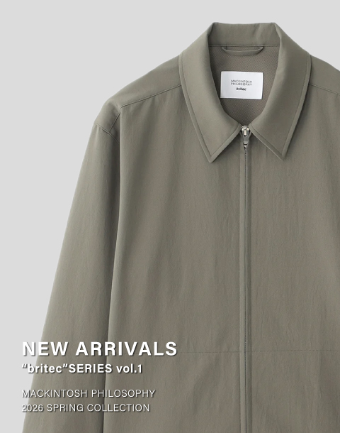 NEW ARRIVALS | “britec”SERIES vol.1