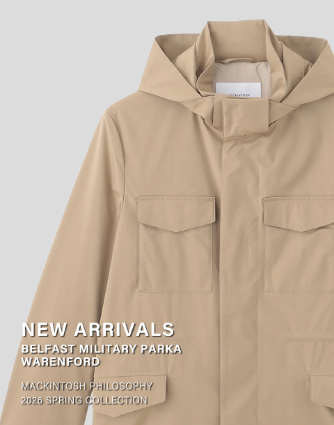 NEW ARRIVALS | BELFAST MILITARY PARKA & WARENFORD