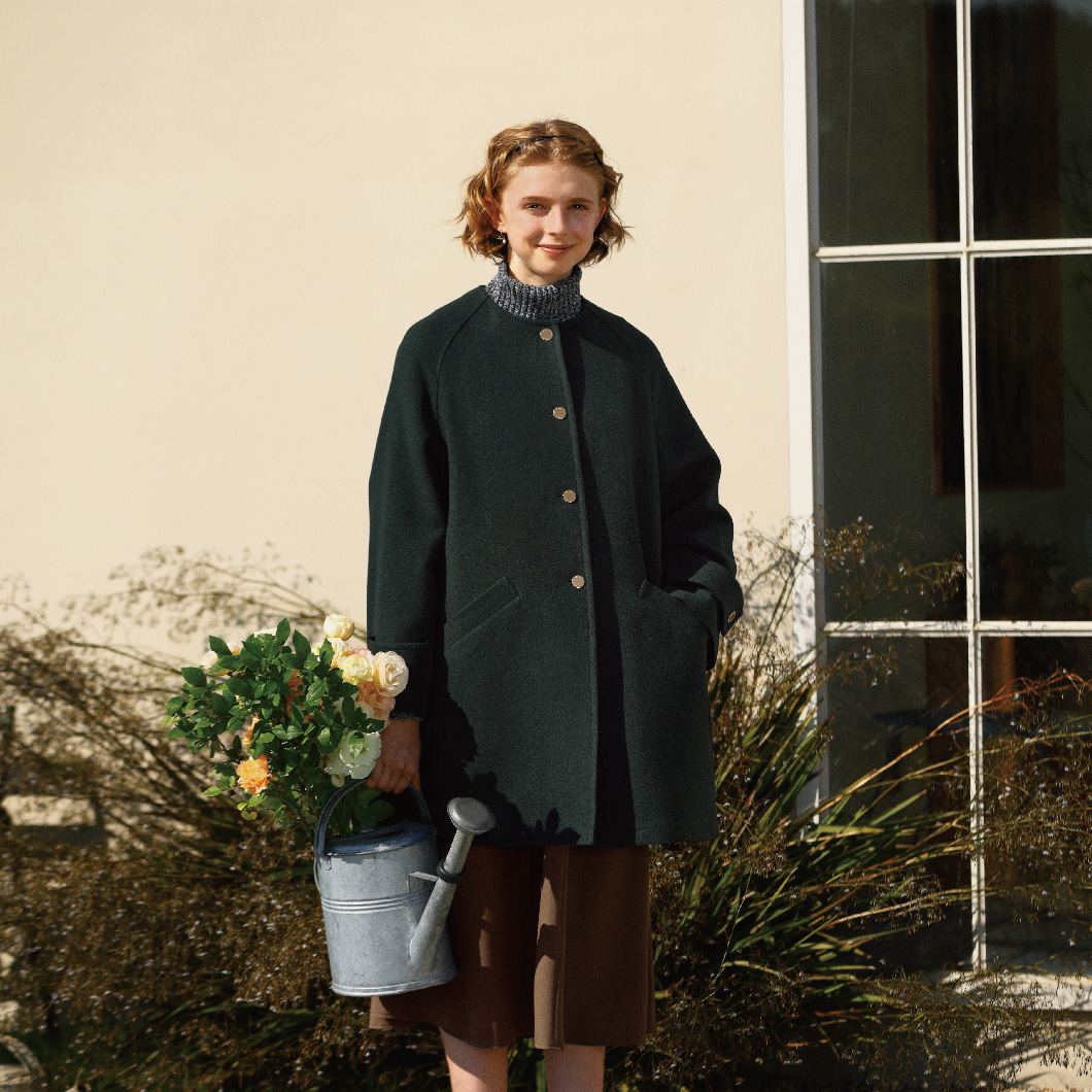 マッキントッシュフィロソフィー 裏ボア キルティングコート 黒 36  